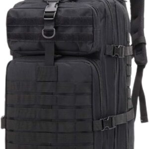 ROARING FIRE Tactical Backpack, Army Assault Pack, Molle Backpack for The 3 Day Pack, 45L prepper bag