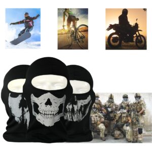 Skull Balaclavas-Ghost Face Mask Tactical Game Scary Skeleton Motorcycle Ski Hat Cycling Headgear