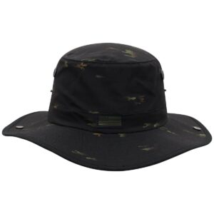 Men&apos;s Top of the World Black Oklahoma Sooners Ghost Boonie Bucket Hat