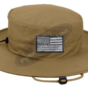 Tactical American Flag Adjustable Boonie Hat – Choose Pattern Style