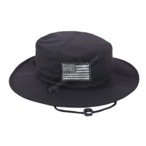Tactical American Flag Adjustable Boonie Hat – Choose Pattern Style