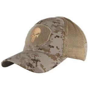 Hot Selling Men Outdoor Camouflage Hat Summer Breathable Net Hunting Skull Tactical Cap Hats Sport Cycling Baseball Caps