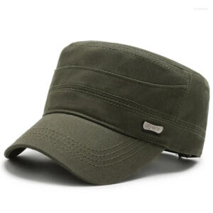 Berets Men Flat Top Cap Camouflage Military Hat Summer Sun For Outdoor Climbing Tactical Hiking