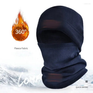 Berets Winter Polar Coral Hat Fleece Balaclava Men Face Warmer Beanies Thermal Head Cover Tactical Military Sports Scarf Caps